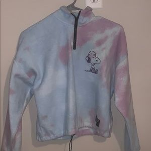 Peanuts Cropped Sweatshirt